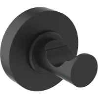 Ideal standard IOM Handdoekhaak Enkel Silk Black