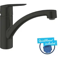 GROHE QuickFix Start - Keukenkraan, mat zwart 305302432