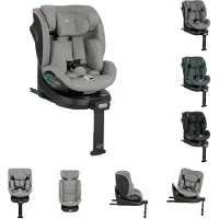 Kikkaboo 40-150 Cm I-twist I-size Car Seat Grijs Kinderen