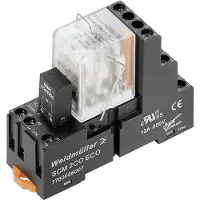 Weidmuller DRMKIT 230VAC 4CO LD Relaismodule (modulair) Nominale spanning: 230 V/AC Schakelstroom (max.): 5 A 4x wisselcontact 10 stuk(s)