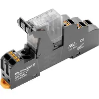 Weidmuller DRIKITP 24VDC 1CO LD Relaismodule (modulair) Nominale spanning: 24 V/DC Schakelstroom (max.): 10 A 1x wisselcontact 10 stuk(s)