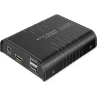 Digitus Cat.6 HDMI Extender 4K/60Hz met KVM USB 2.0 over IP 1G tot 120m/200m - extra ontvanger voor DS-55355