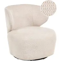Beliani ALVDAL - Fauteuil - Beige - Polyester
