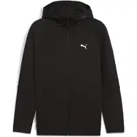 Puma Sweatvest 'Evostripe Fz Hoodie Dk' zwart