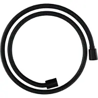 Hansgrohe Designflex doucheslang 125cm mat zwart textiel