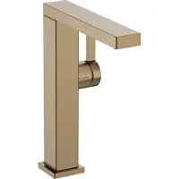 Hansgrohe Tecturis E 240 Fine CoolStart ééngreeps wastafelmengkraan met PushOpen, Brushed Bronze