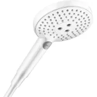 Hansgrohe Raindance Select S handdouche 120 3jet PowderRain EcoSmart+, mat wit