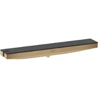 Hansgrohe rainfinity muuraansluiting porter 500 met douchehouder en planchet l, brushed bronze