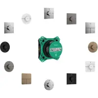 Hansgrohe ShowerSelect Comfort Q thermostaat inbouw, Brushed Bronze