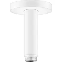 Hansgrohe plafondbevestiging S 100 mm, mat wit