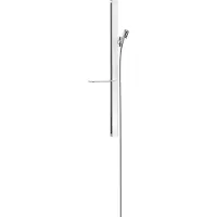 Hansgrohe Unica E Glijstangset 90 cm met doucheslang Wit/Chroom