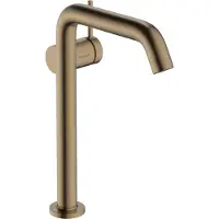 Hansgrohe tecturis s eengreeps wastafelkraan 240 fine coolstart voor waskommen, zonder waste, brushed bronze