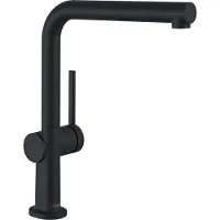 Hansgrohe Talis M54 ééngreeps keukenmengkraan 270 EcoSmart met uittrekbare uitloop, mat zwart