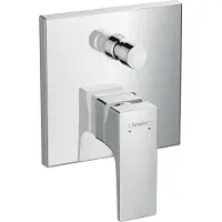 Hansgrohe Metropol ééngreeps badmengkraan afbouwdeel met rechte greep, chroom