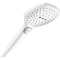 Hansgrohe Raindance Select E handdouche 120 3jet PowderRain EcoSmart, mat wit