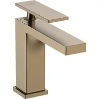 Hansgrohe tecturis e 110 coolstart eengreeps wastafelmengkraan zonder afvoer, brushed bronze