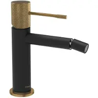 Sapho Bidet Mengkraan Solaris Mat Zwart/Goud