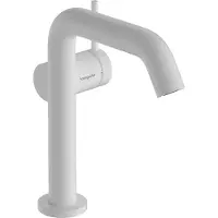 Hansgrohe Tecturis S ééngreeps wastafelkraan 150 Fine CoolStart zonder waste, mat wit