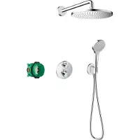 Hansgrohe Croma - Inbouw Doucheset - Ecostat thermostaat - 280mm - 1 straalfunctie - Chroom