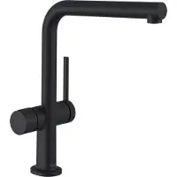 Hansgrohe Talis M54 ééngreeps keukenmengkraan 270 met stopkraan voor vaatwasser, mat zwart