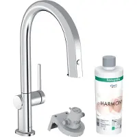 Hansgrohe Aqittura M91 - Keukenmengkraan met uittrekbare uitloop en filterfunctie, sBox, chroom 76800000