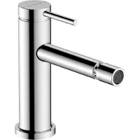Hansgrohe Tecturis S ééngreeps bidetkraan met PopUp trekwaste, chroom