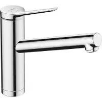 Hansgrohe Zesis M33 ééngreeps keukenmengkraan 160, installetie voor een raam, 1jet, chroom