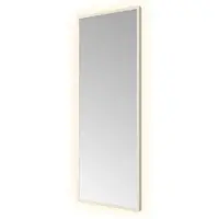 Hotbath Spiegel &MORE 80x30 cm LED-Verlichting Rechthoek RVS