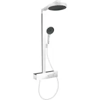 Hansgrohe rainfinity showerpipe 250 1jet ecosmart met showertablet 350, mat wit