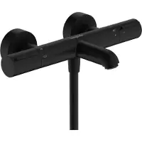 Hansgrohe Ecostat Element Opbouw badthermostaat, mat zwart