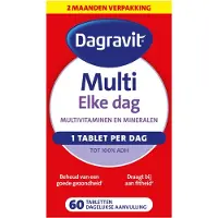 Dagravit Multi Elke Dag - 4 x 60 tabletten - Voordeelverpakking