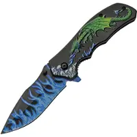 Rite Edge Dragon Flame Linerlock A/O