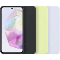 Samsung Galaxy A35 Siliconen Back Cover Zwart
