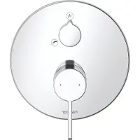 Duravit D-Neo - Inbouwkraan, voor 2 functies, chroom DE5210018010