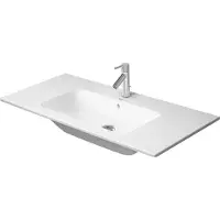 Duravit Starck Me meubelwastafel 103x49cm met 1 kraangat met overloop wit