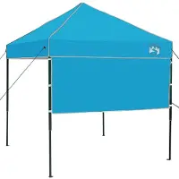 vidaXL Luifel Tent 194 x 194 x 251 cm Blauw Stof