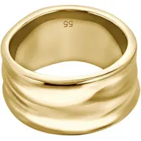 HUGO BOSS Ring met golvende structuur Maat L