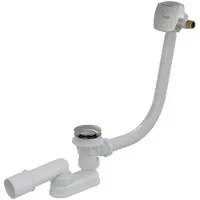 Ravak - Bad af- en overloopgarnituur met waterinlaat, bowdenkabel, lengte 570 mm, chroom X01440