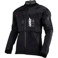 Leatt 4.5 HydraDri waterdichte motorcrossjas, zwart, maat M