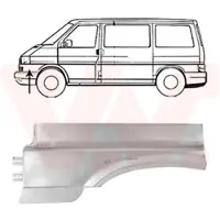 VAN WEZEL 5874153 Spatbord