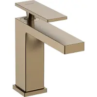 Hansgrohe tecturis e eengreeps wastafelkraan 110 zonder waste, brushed bronze