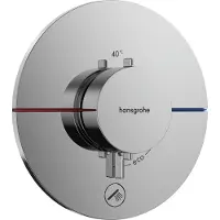 Hansgrohe showerselect comfort s thermostaat inbouw voor 1 functie en extra uitgang, chroom