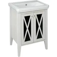 Sapho Cross Wastafelmeubel 55x81x43cm, oud wit
