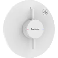 Hansgrohe duoturn s kraan inbouw voor 1 functie, mat wit