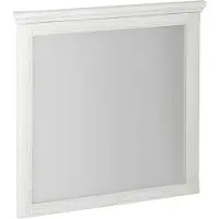 Sapho Spiegel met houten frame cross wit hout 70x80 cm