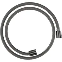 Hansgrohe Designflex doucheslang textiel 125 cm, Brushed Black Chrome
