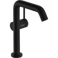 Hansgrohe tecturis s 210 fine coolstart eengreeps wastafelmengkraan met pushopen, mat zwart