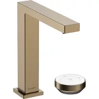 Hansgrohe Tecturis E - Wastafelkraan - 2-gats -CoolStart energiebesparend - Met waste - 150mm maat - Brushed Bronze