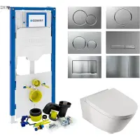 Geberit up320 toiletset | bws metro 56 cm | sigma drukplaat
