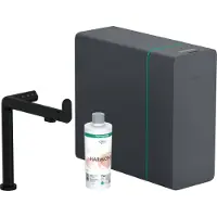 Hansgrohe Aqittura M91 Soda systeem 240, 1jet, mat zwart
